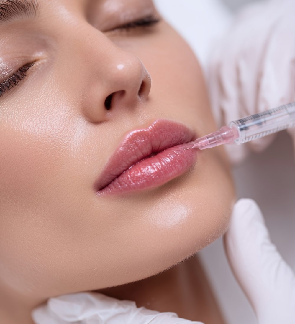 Injectie in de huid voor behandeling